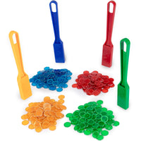 Magnetic Bingo Wands & Chips (4-pack)